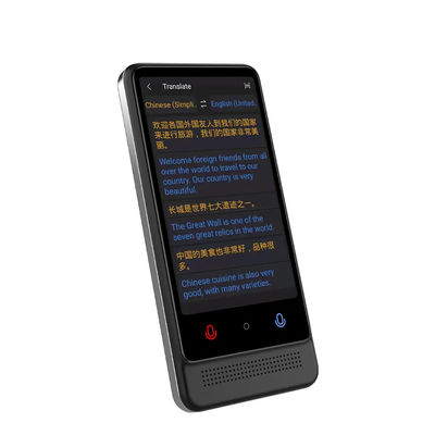 Tất cả các ngôn ngữ Instant Voice Translator Recorder thiết bị 4.02inch 2200mA