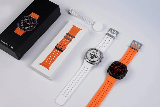 Mới nhất 2025 W7 Ultra GPS Round Smartwatch cho nam giới và phụ nữ Tính năng đo nhịp tim pin 3.8V / 400mAh-702224