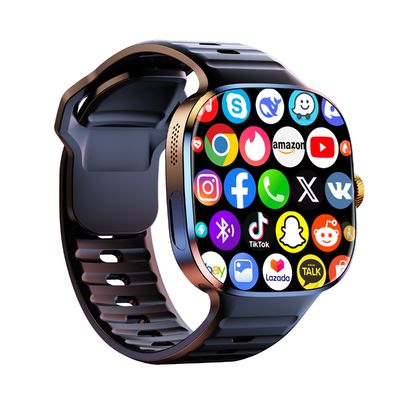 Đồng hồ thông minh IP67 chống nước 2025 M99 4G SIM với cuộc gọi điện thoại BT NFC GPS Deepseek Youtube Tiktok Whatsapp Support